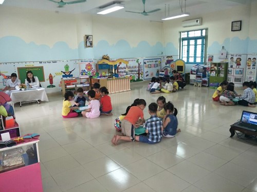 Kiểm tra toàn diện lớp mẫu giáo lớn A2- cô giáo Trần Thị Hoài Phương